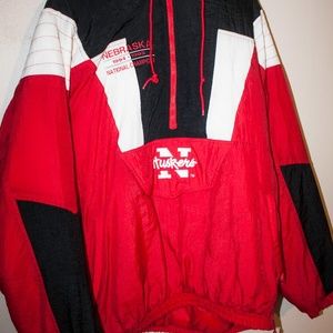 Vintage Starter Jacket 1994 Nebraska National Cham